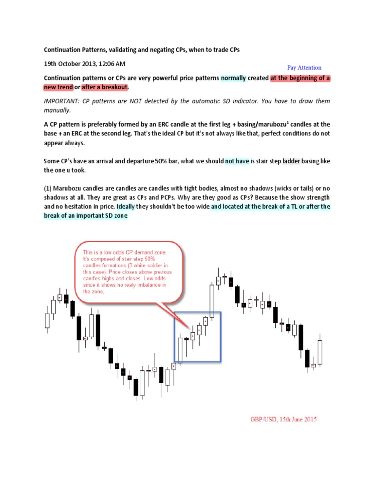 Advanced Continuation Patterns Guide | PDF | Market Trend