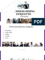 Business Dining Etiquette