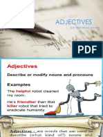 'Adjectives - Kinds and Degrees'