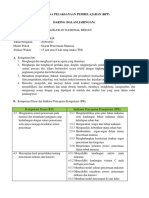 RPP Organ Pencernaan Manusia Kls 8