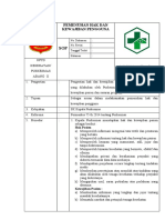 Sop Untuk Memenuhi Hak Dan Kewajibanpengguna