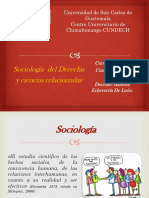 Unidad 1 Sociología y Su Relación Con Otras Ciencias