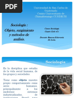 Unidad 1 Sociología y Sus Métodos
