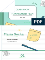 Final Classroom Management Plan