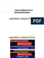 Anemia Hemolitica Hereditarias y Porfiria