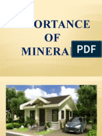 Importance of Mineral