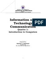 ICT 7 Q1 Module1 Quarter I