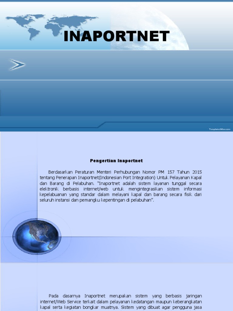 Inaportnet | PDF