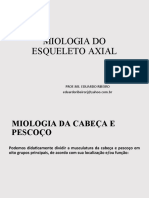 Anatomia I - Miologia Do Esqueleto Axial