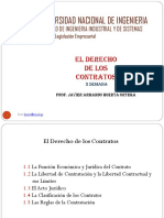 Contratos-UNI: Clasificación y elementos de los contratos en el derecho peruano