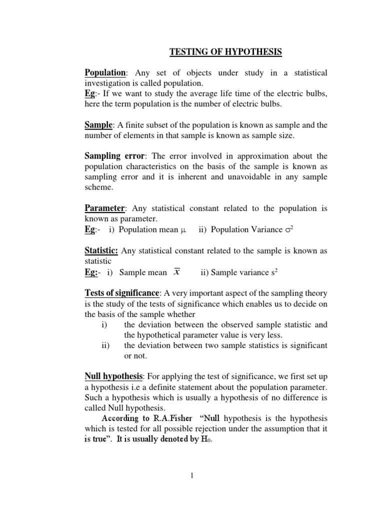 Toh | PDF | Statistical Significance | Statistical Hypothesis Testing