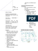 Chemical Technician Exam Review: General Chem - Solutions