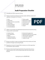Private School Audit Prep Checklist