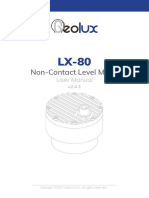 GeoLux Water Level LX-80 - v241 User Manual