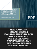 BAHAYA NARKOBA DI KALANGAN MILENIAL