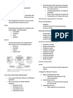 Understanding Operations Management Through Process Analysis