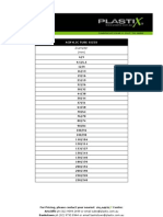 Acrylic Tube Sizes