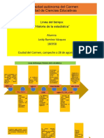 Breve Linea Del Tiempo de La Estadística