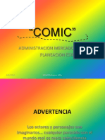 Mercadotecnia Estratégica.- Comic