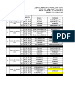 Jadwal PTS & Pengawas PTS Ganjil 2022-2023