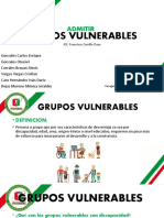Grupos Vulnerables