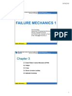 Chapter 3 - Failure Mechanics 1