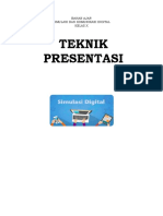 BAHAN AJAR Menerapkan Teknik Presentasi Yang Efektif