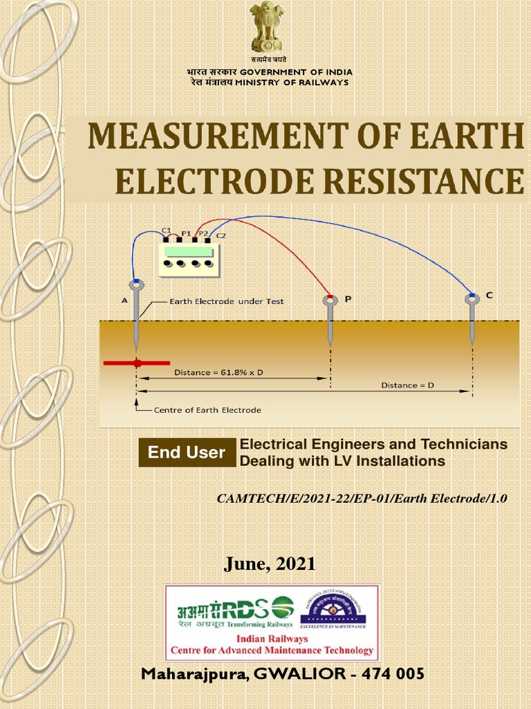 Measurement of Earth Electrode Resistance (22)(1) PDF Electrical