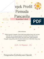 Pengenalan Kebudayaan Projek Profil Pancasila