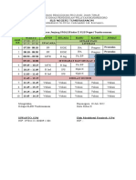 Jadwal Pembelajaran SLB Tumbrasanom Bojonegoro