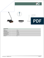 Microphone (Built-In Chime) : Specifications