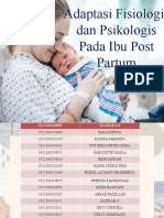 TIK 5 Adaptasi Fisiologi & Psiko Post Partum