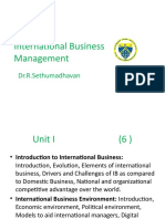 International Business Management Overview