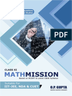 Mathmission For Xi (Op Gupta)