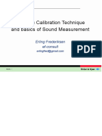 Acoustic Calibration Technique