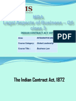 3) Indian Contract Act, 1872