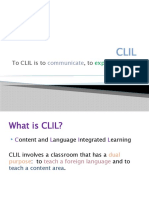 CLIL Presentation For TESOL B