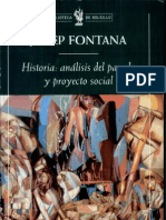 Historia y Analis Del Proyecto Social - Josep Fontana (True)