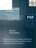 Perencanaan Dan Evaluasi Kel II