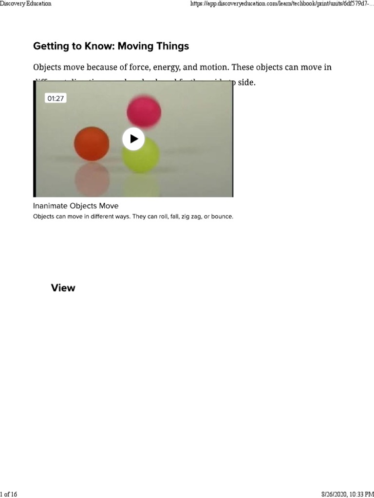 1.2. Moving Things | PDF