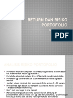 Return Dan Risiko Portofolio2