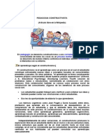 401 Pedagogia Constructivista