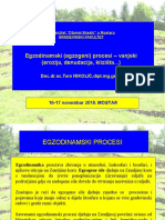 Egzodinamski Procesi I