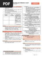 Focus Charting in Pediatric Ward: Medsurgical Clinical