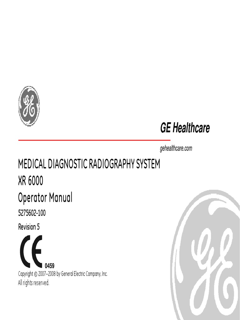 Manual PDF X Ray Medical Device