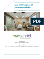 Planning & Designing of Healthcare Facilities22