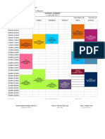 BSCE 3B Schedule