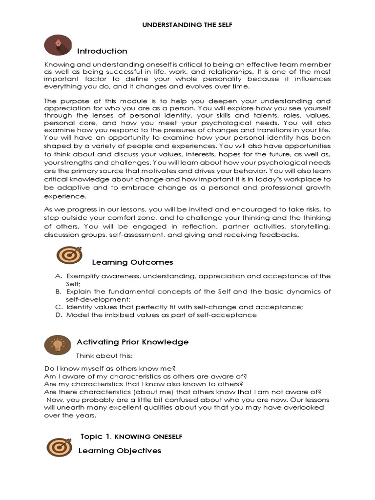 Understanding Self-Concept and Euthenics | PDF | Self Concept | Self Esteem