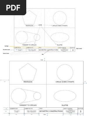 Margins Title Block and Dimension for A3 Size Paper