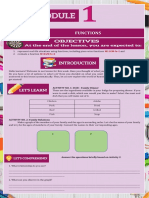 Module 1 (Functions)